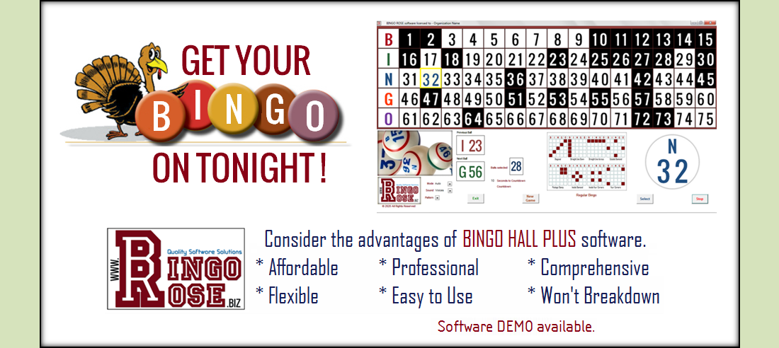 Get your Bingo on tonight